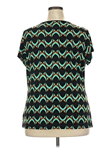 Worthington Short Sleeve Blouse (view 2)
