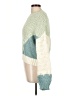Blu Pepper 100% Acrylic Color Block Green Pullover Sweater Size L - photo 5