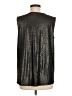 Lisa Rinna Metallic Silver Sleeveless Blouse Size M - photo 2