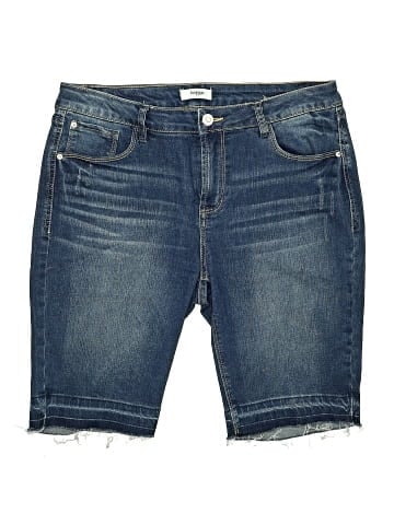 Kensie Denim Shorts (view 1)