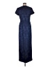 JS Collections Blue Casual Dress Size 8 - photo 2