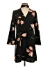 Zara Basic Print Black Casual Dress Size S - photo 1