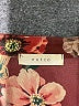 Entro 100% Polyester Floral Burgundy 3/4 Sleeve Blouse Size M - photo 7
