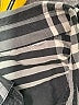Unbranded Checkered-gingham Black 3/4 Sleeve Button-Down Shirt Size 21 - photo 4