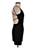 Symphony Solid Black Cocktail Dress Size S - photo 4
