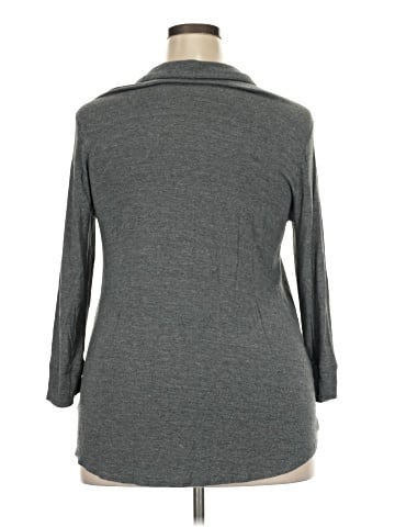 Merona 3/4 Sleeve Button-Down Shirt (view 2)