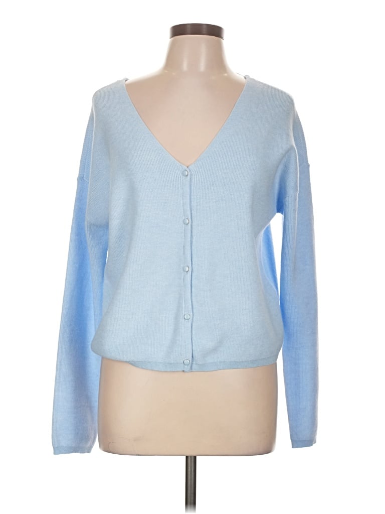 Pre-owned On 34th Cardigan Sweater In Blue