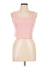 colsie Pink Sleeveless Top Size L - photo 1