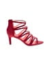 ASHRO Color Block Red Sandals Size 8 1/2 - photo 1