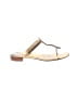Stuart Weitzman Gold Sandals Size 8 1/2 - photo 1