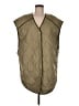 H&M 100% Polyester Green Tan Vest Size Med - Lg - photo 1
