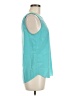 Maison Scotch 100% Polyester Teal Sleeveless Blouse Size Med (2) - photo 4