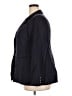 Lane Bryant Blue Black Blazer Size 20 - photo 5