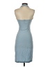 Parallel Solid Blue Casual Dress Size XS - photo 2