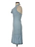 Parallel Solid Blue Casual Dress Size XS - photo 5