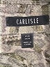 Carlisle Metallic Silver Long Sleeve Blouse Size 8 - photo 7