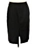 DKNY Solid Black Formal Skirt Size 10 - photo 2