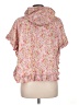 Boden 100% Cotton Pink Poncho Size M - photo 2