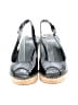 Stuart Weitzman Black Wedges Size 9 - photo 2