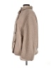 H&M 100% Polyester Solid Tan Coat Size M - photo 5