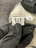 Gap Stripes Silver Gray Pullover Sweater Size L - photo 6