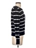Gap 100% Cotton Stripes Silver Pullover Sweater Size S - photo 4