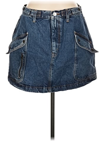 RE/DONE Denim Skirt (view 1)