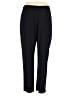 Studio Works Solid Black Casual Pants Size L - photo 1