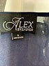 Alex Evenings 100% Polyester Blue Kimono Size 6 - photo 7