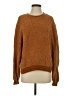 Love Tree 100% Polyester Solid Brown Pullover Sweater Size S - photo 1