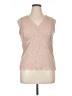 Worthington 100% Polyester Tan Sleeveless Blouse Size 1X - photo 1