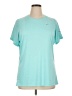 Nike 100% Recycled Polyester Teal Active T-Shirt Size 1X - photo 1