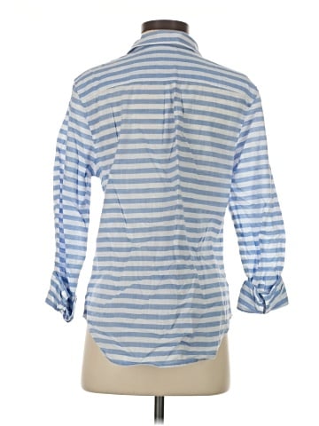 L.L.Bean 3/4 Sleeve Button-Down Shirt (view 2)