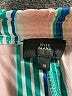 River Island 100% Polyester Stripes Teal Casual Pants Size 10 - photo 7