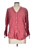 Foxcroft Pink 3/4 Sleeve Blouse Size L - photo 1