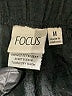 Focus 100% Cotton Solid Black Casual Pants Size M - photo 7