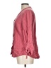 Foxcroft Pink 3/4 Sleeve Blouse Size L - photo 5