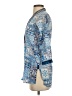 Limelight Blue 3/4 Sleeve Blouse Size XS - photo 5