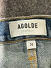 AGOLDE 100% Cotton Blue Denim Shorts Size 26 waist - photo 3