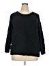 Vince Camuto Polka Dots Black Pullover Sweater Size 3X - photo 1