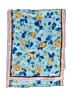 Albert Nipon 100% Silk Blue Silk Scarf One size - photo 2