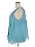 Lane Bryant 100% Polyester Teal Sleeveless Blouse Size 28 - photo 5