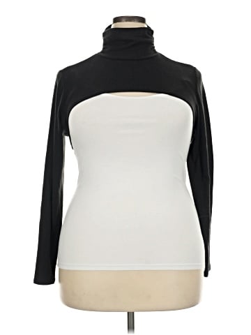 ELOQUII Long Sleeve Turtleneck (view 1)