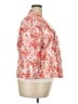 Kasper 100% Polyester Print Orange Blazer Size 18 - photo 4