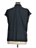 Max Studio 100% Polyester Houndstooth Blue Sleeveless Blouse Size XL (estimated) - photo 2