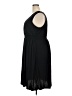 Faded Glory Solid Black Casual Dress Size 3X - photo 5
