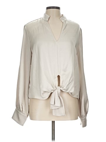 Karen Kane Long Sleeve Blouse (view 1)
