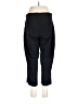 Lands' End Solid Black Active Pants Size L - photo 2