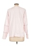 J.Jill 100% Cotton Solid Pink Sweatshirt Size Lg Petite - photo 2