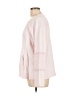 J.Jill 100% Cotton Solid Pink Sweatshirt Size Lg Petite - photo 5